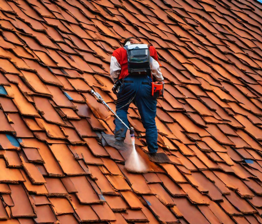 Roof cleaning and painting need an artistic touch. Our pros don't just clean and paint; they transform. Through careful steps, we bring back your roof's splendour and reinforce it for the future.