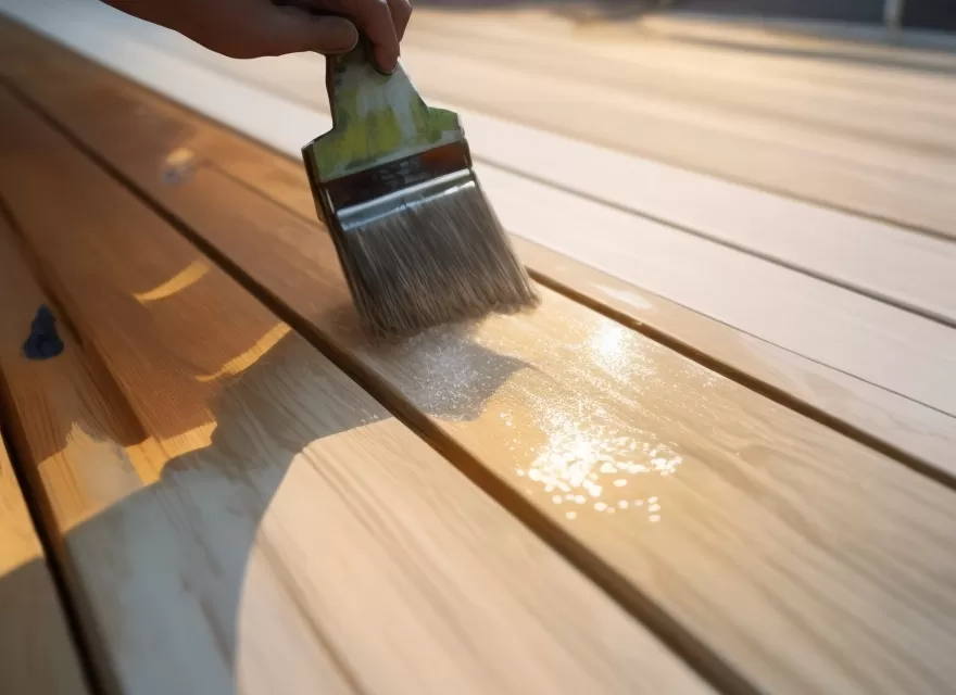 sand a deck