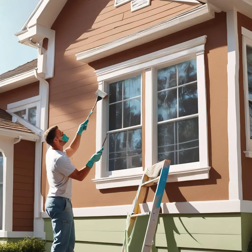 art of exterior painting